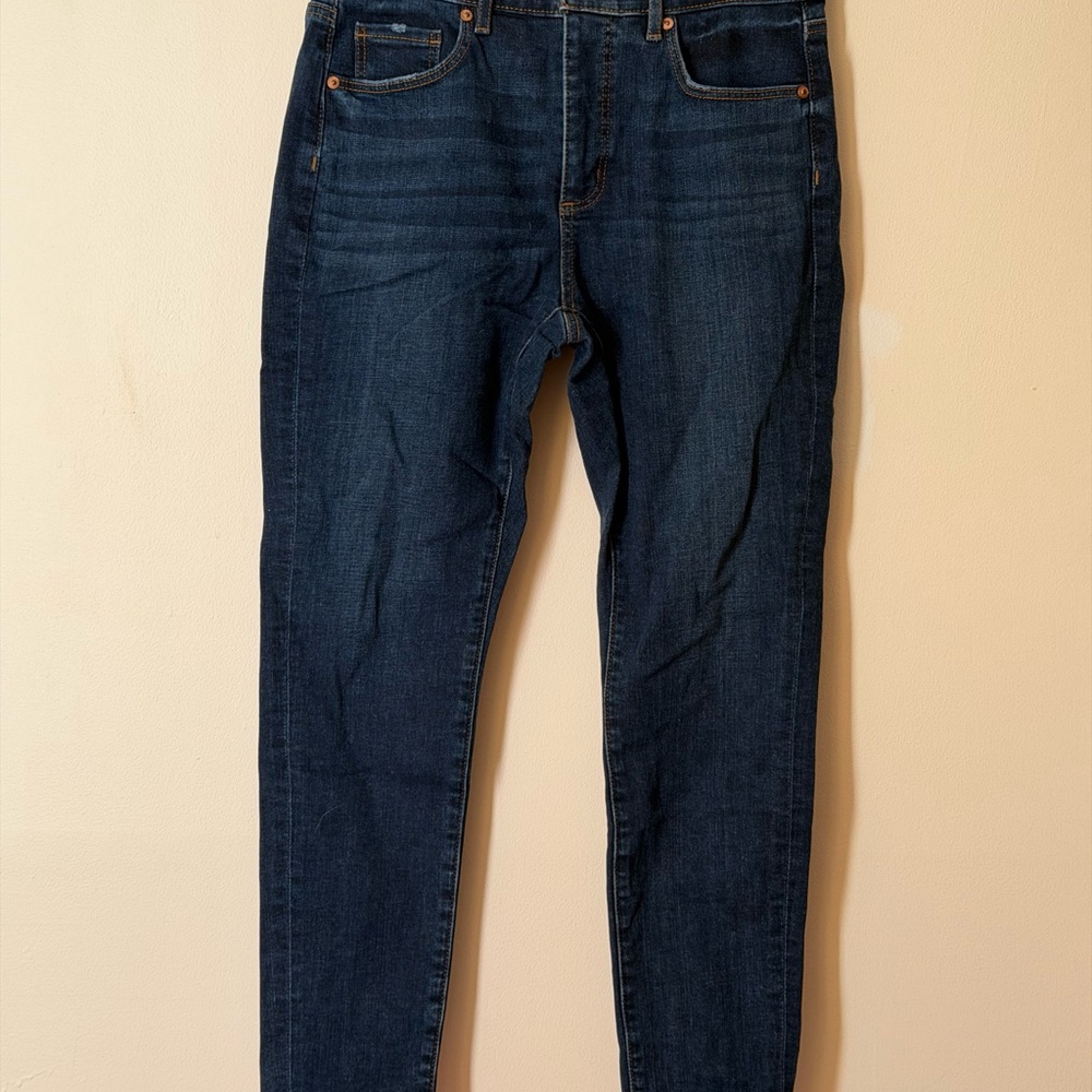 LOFT Women’s Dark Blue Skinny Jeans
